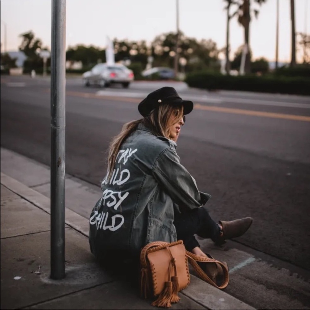Stay Wild Gypsy Child Army Jacket Spiritual
Gangster - Picture 3 of 6